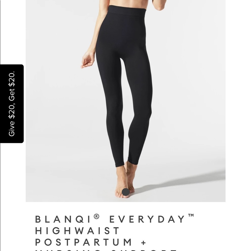 BLANQI POSTPARTUM Nursing and Support Leggings